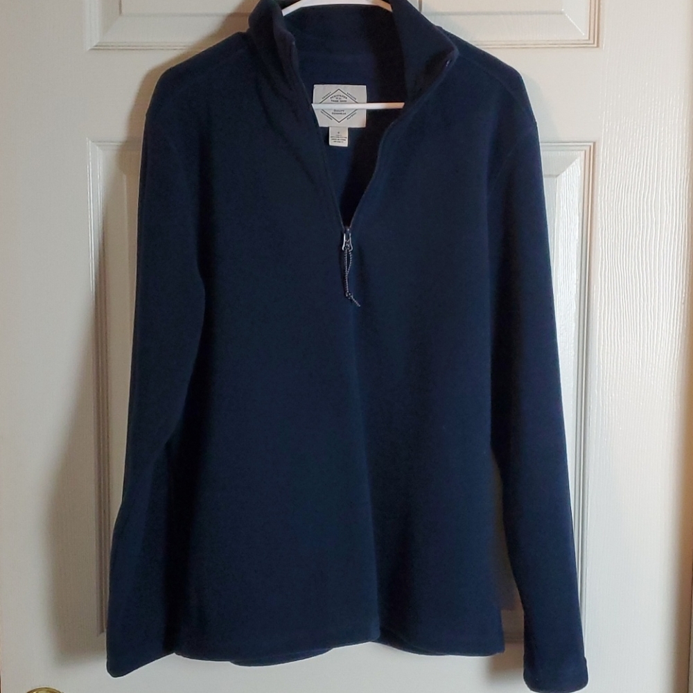 1/4 zip fleece sweater